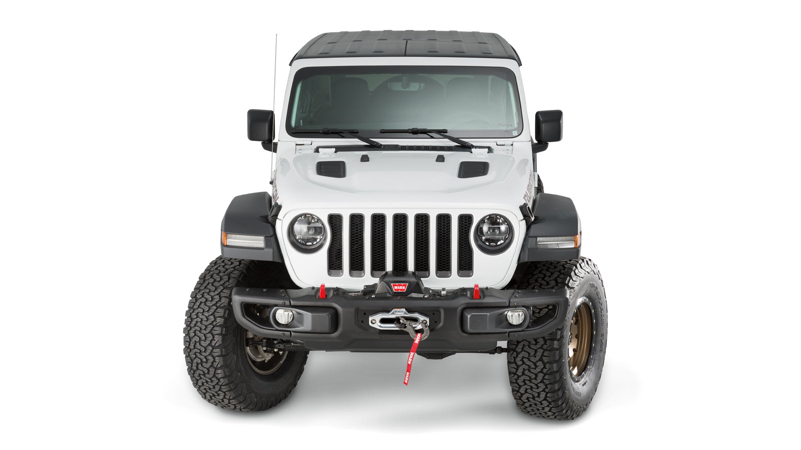 WARN 101255 Winch Mount Wrangler JL Gladiator JT Zeon Zeon VR M8 XD9 2018-2025