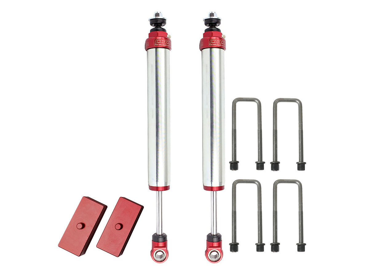 aFe 2.0in Rear Shock Kit w/ 1in Lift Blocks | Toyota Tacoma (05-17) (102-0052-02)