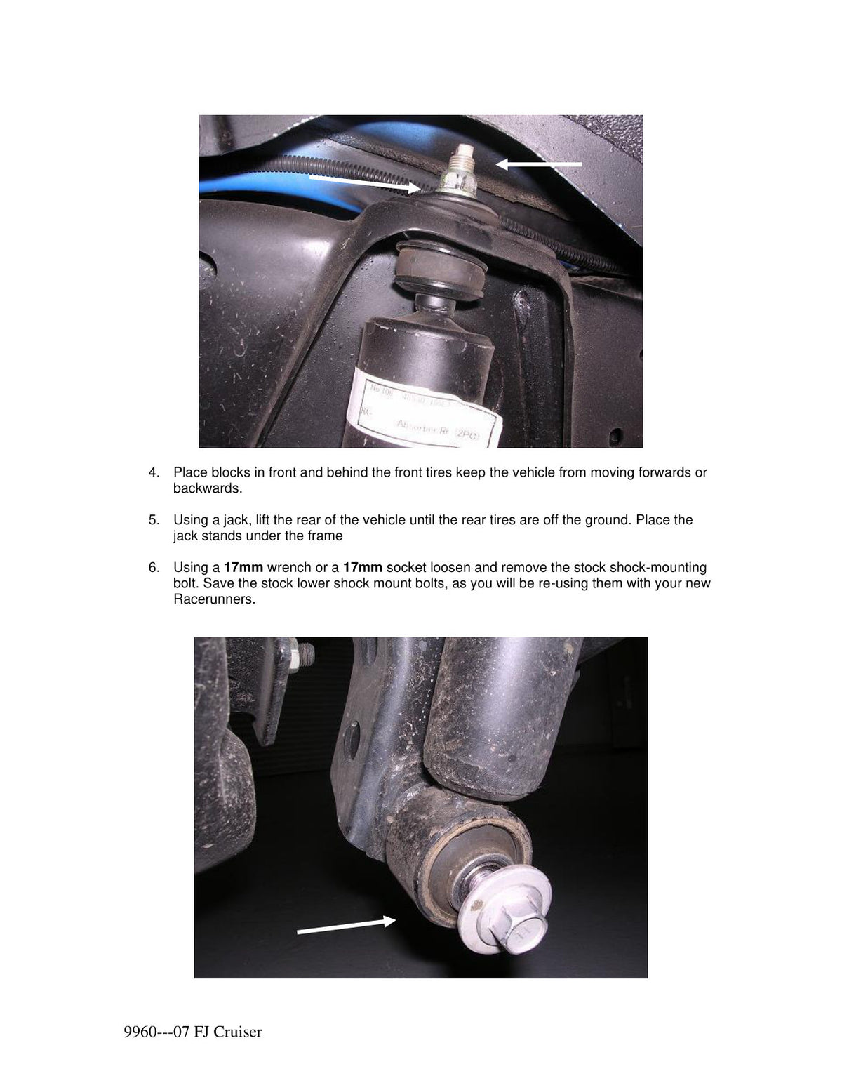 aFe 2.0in Rear Shock Kit | Toyota FJ Cruiser (07-09) (102-0052-05)
