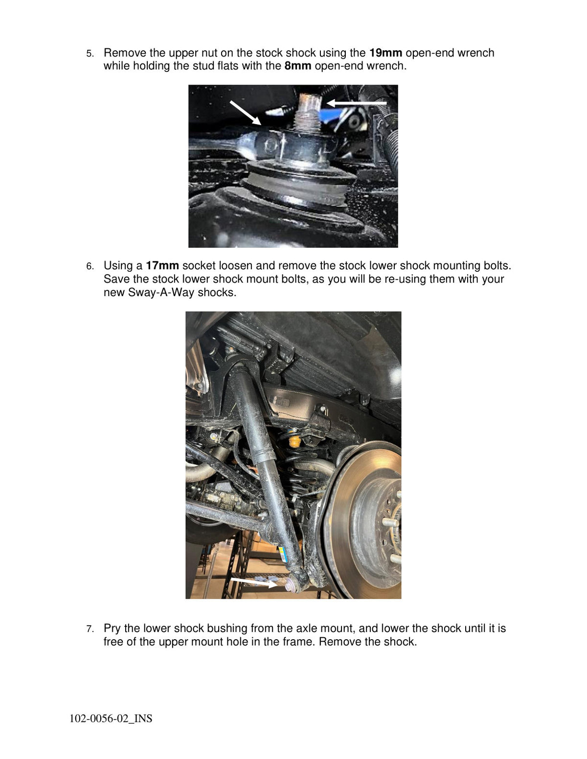 aFe 2.5in Rear Shock Kit | Toyota Tundra V6 3.4L (22-23) (102-0056-02)
