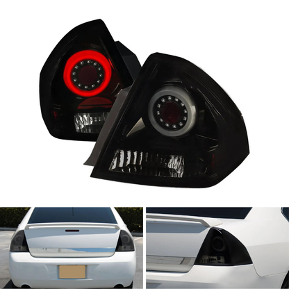 Spec-D LED Tail Lights, Gloss Black/Smoked | Chevrolet Impala (06-13) / Impala Limited (14-16) (LT-IPA06BBLED-TM)