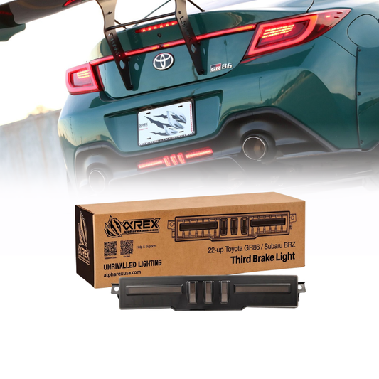 AlphaRex LUXX-Series LED 4th Brake Light | Toyota GR86/Subaru BRZ (22+)(220050)