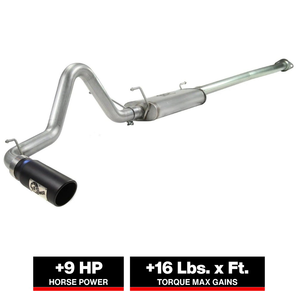 aFe MACH Force-Xp 2.5in SS Cat-Back Exhaust | Toyota Tacoma (13-14) (49-46021-B)