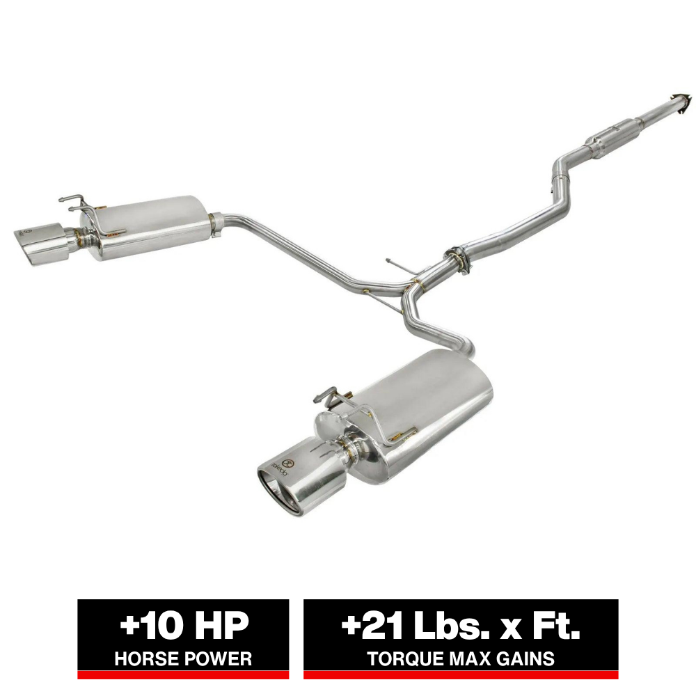 aFe Takeda 2.1/2in to 1.75in SS Cat-Back Exhaust | Honda Accord Coupe (13-14) (49-36609)