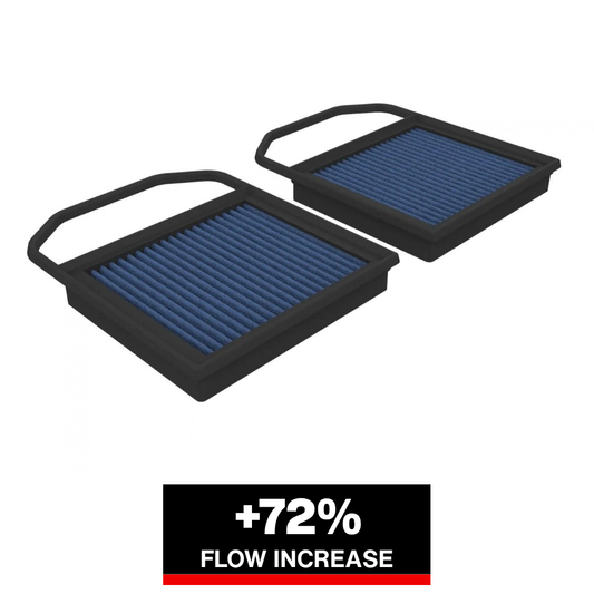 aFe Stage-2 V6 2.7/3.5L Cold Air Intake w/ Pro DRY S | Ford F-150 (51-32642-1B)