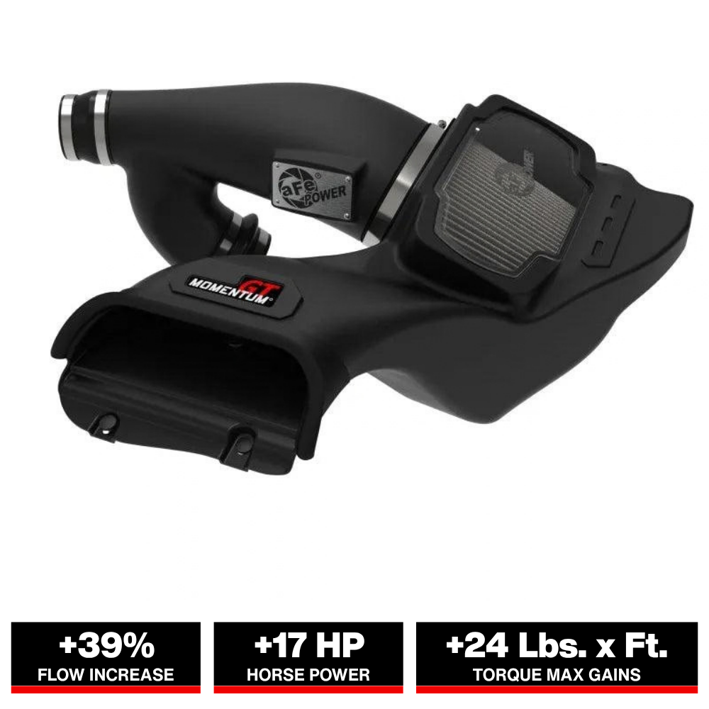 aFe Momentum GT CAI w/ Pro DRY S | Ford F-150 V6-3.5L PowerBoost (21-24) (50-70099D)