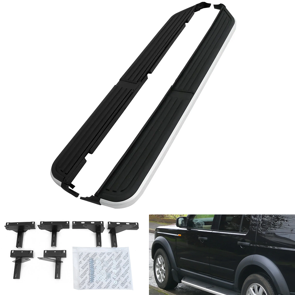 Spec-D Aluminum Running Boards | Land Rover Discovery LR3 (05-09) / LR4 (10-14) (SSBOE-DCY305-NB)