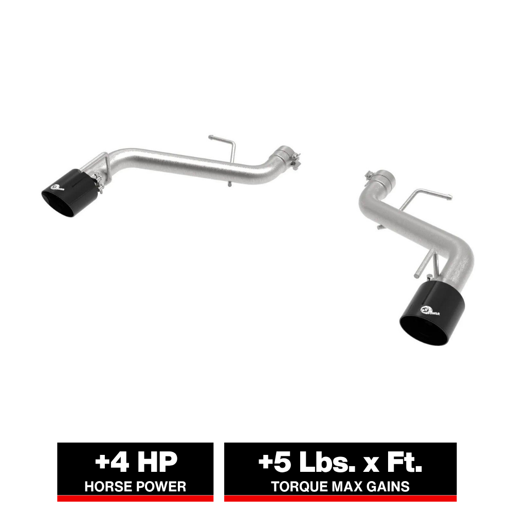 aFe MACH Force-Xp 2.5in SS Axle-Back Exhaust | Chevy Camaro SS V8 (16-22) (49-44118-B)