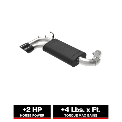 aFe 2-1/2in SS Axle-Back Exhaust | BMW 228i (14-16) (49-36346-B)