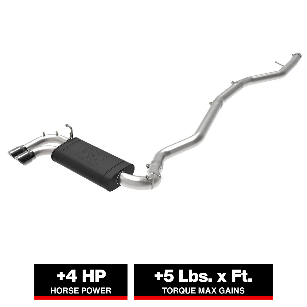 aFe 2-1/2in SS Cat-Back Exhaust | BMW 228i (14-16) (49-36345-B)