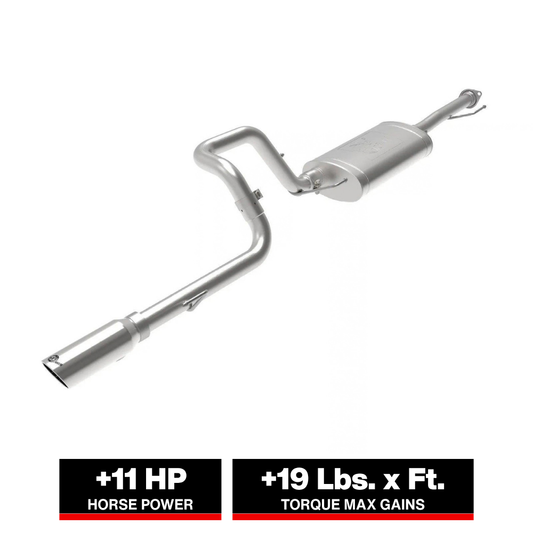 aFe MACH Force-Xp 2.5in SS Cat-Back Exhaust | Toyota 4Runner V6 (10-20) (49-36040-1P)