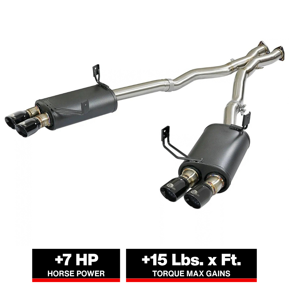aFe 2.5in SS Cat-Back Exhaust BMW Z4 M Coupe/E86 (05-08) | (49-36339-B)