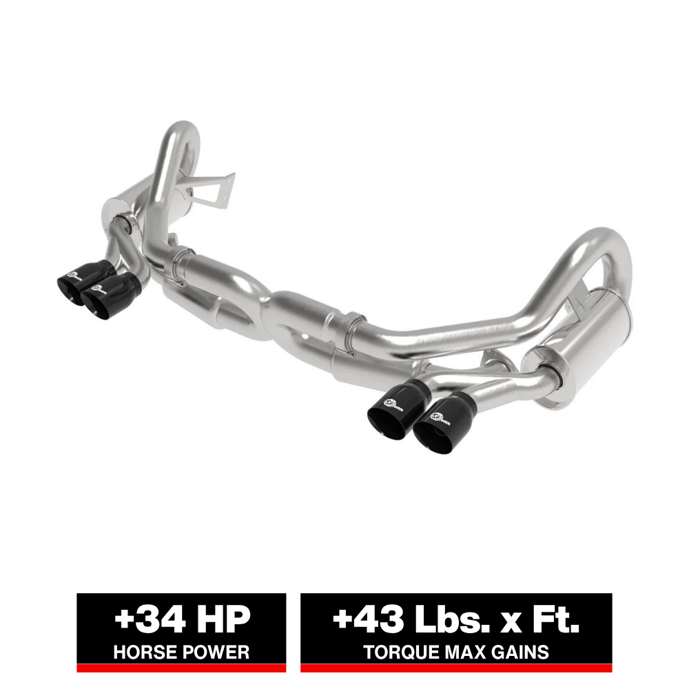 aFe MACH Force-Xp 2.5in-3in SS Cat-Back Exhaust Porsche 911 (12-16) | (49-36406-1B)