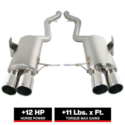 aFe 2.5in SS Cat-Back Exhaust | BMW M3 (08-13) E90 (49-36311-P)