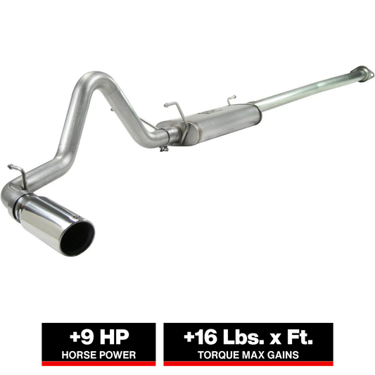 aFe 2.5in 409SS Cat-Back Exhaust | Toyota Tacoma V6 4.0L (05-13) (49-46013)