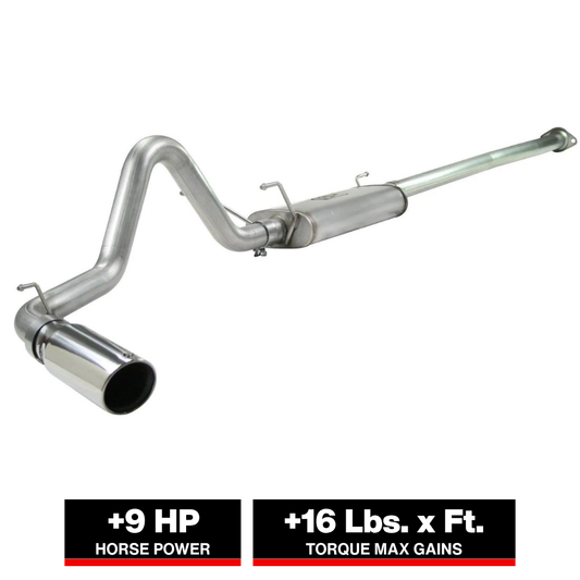 aFe 2.5in SS Cat-Back Exhaust | Toyota Tacoma (13-14) 4.0L (49-46021-P)