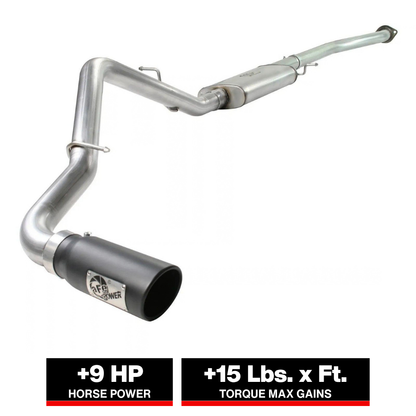 aFe 3in SS Cat-Back Exhaust GM 99-03 Silverado/Sierra (49-44012-B)