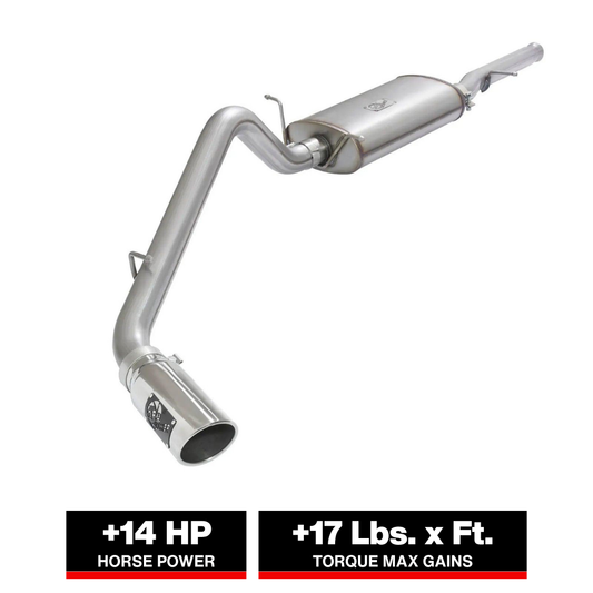 aFe MACH Force-XP 3in SS Cat-Back Exhaust | GM Silverado 1500 (09-17) (49-44072-P)