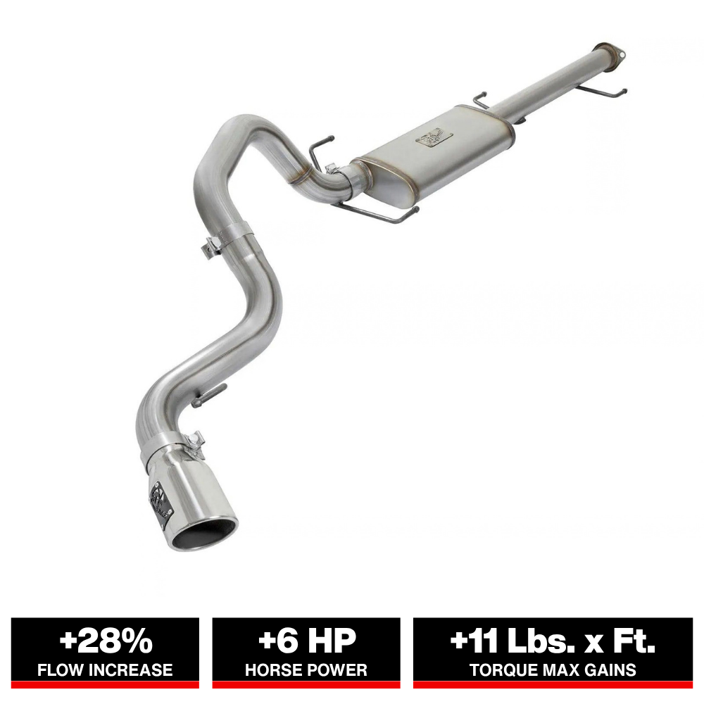 aFe 3in 409 SS Cat-Back Exhaust | Toyota FJ Cruiser (07-14) (49-46003-1P)