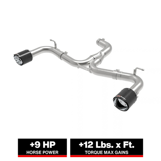 aFe MACH Force-Xp 3in to 2-1/2in SS Axle-Back Exhaust | VW GTI (18-20) (49-36421-C)