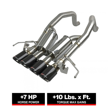 aFe MACH Force-Xp 304 SS Axle-Back Exhaust | Corvette Z06 (15-19) (49-34082-1C)