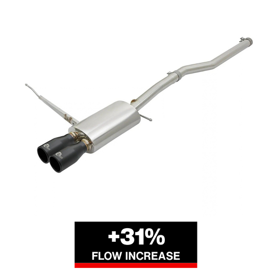 aFe SS Cat-Back Exhaust w/ Black Tip | Mini Cooper S (14-17) (49-36331-B)