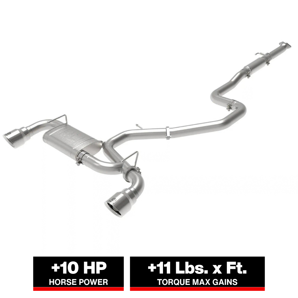 aFe Takeda-ST 3in SS Cat-Back | Hyundai Veloster N (19-20) (49-37010-P)