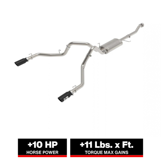 aFe Vulcan SS 3in D&S Cat-Back Exhaust | Ford F-150 (21) (49-33127-B)