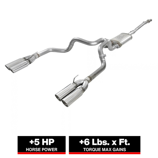 aFe Vulcan SS 3in Cat-Back Exhaust | Silverado/Sierra 1500 V8-5.3L (19-21) (49-34105-P)