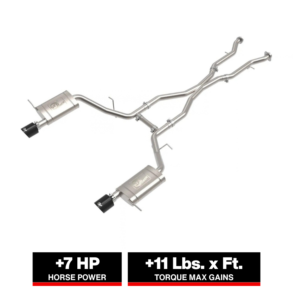 aFe MACH Force-Xp 304 SS Cat-Back Exhaust | Dodge Durango V6-3.6L/V8-5.7L (11-22) (49-32086-B)