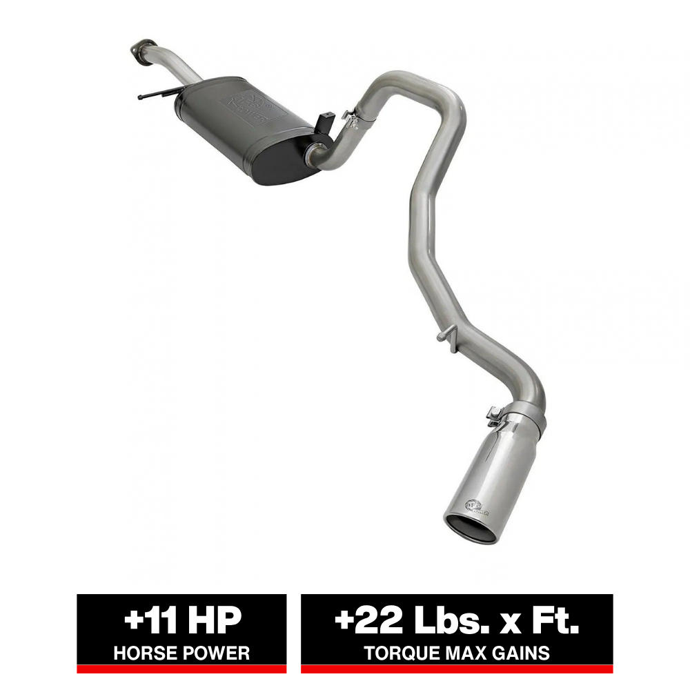 aFe MACH Force-Xp 2-1/2in SS Cat-Back Exhaust | Nissan Patrol Y61 (97-16) (49-36121-P)