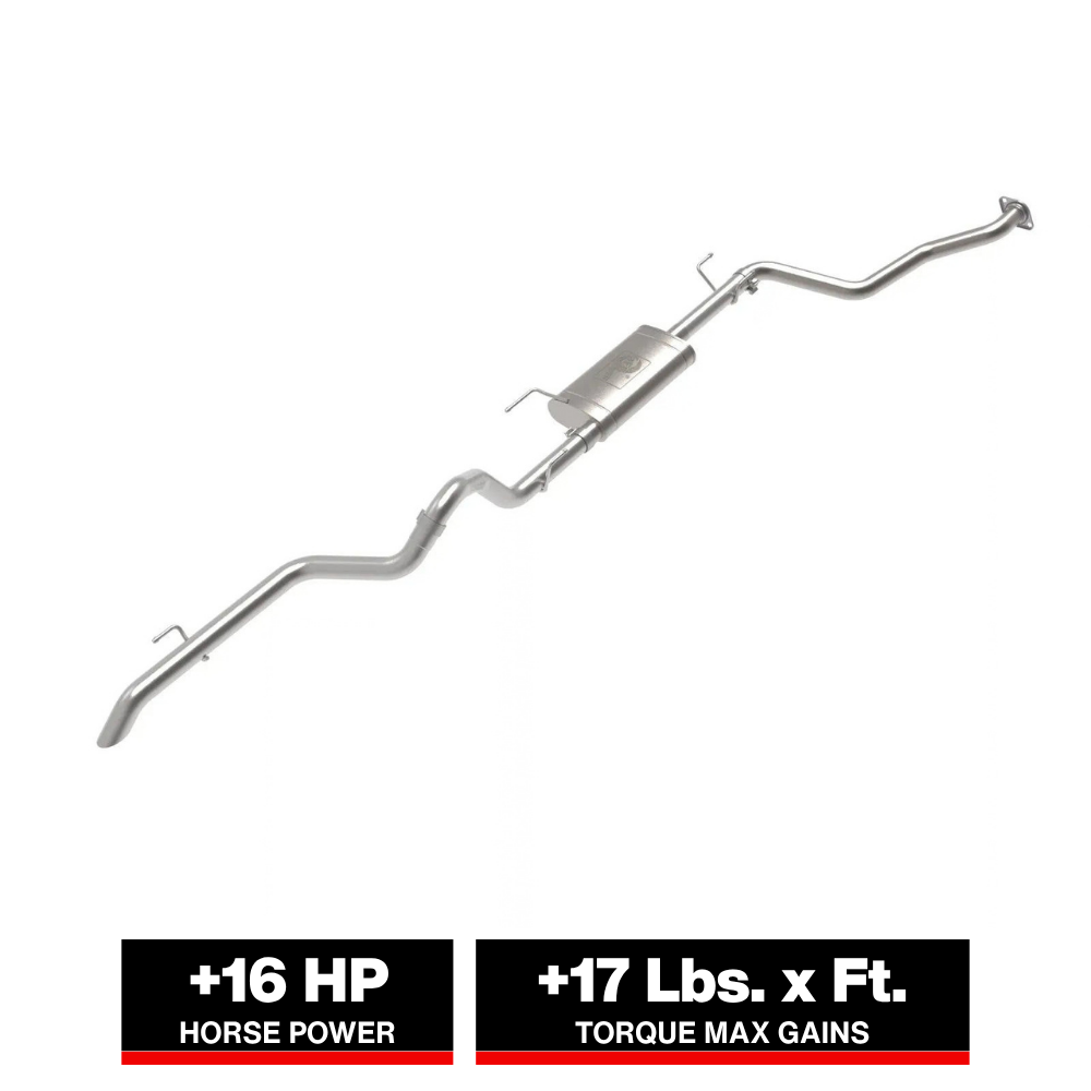 aFe MACH Force-Xp Hi-Tuck 2.5in 304 SS Cat-Back Exhaust | Toyota Tacoma (11-25) (49-46072)