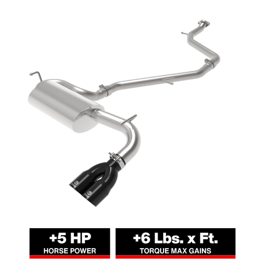 aFe Takeda 2.5in SS Cat-Back Exhaust | Toyota C-HR (18-21) (49-36044-B)