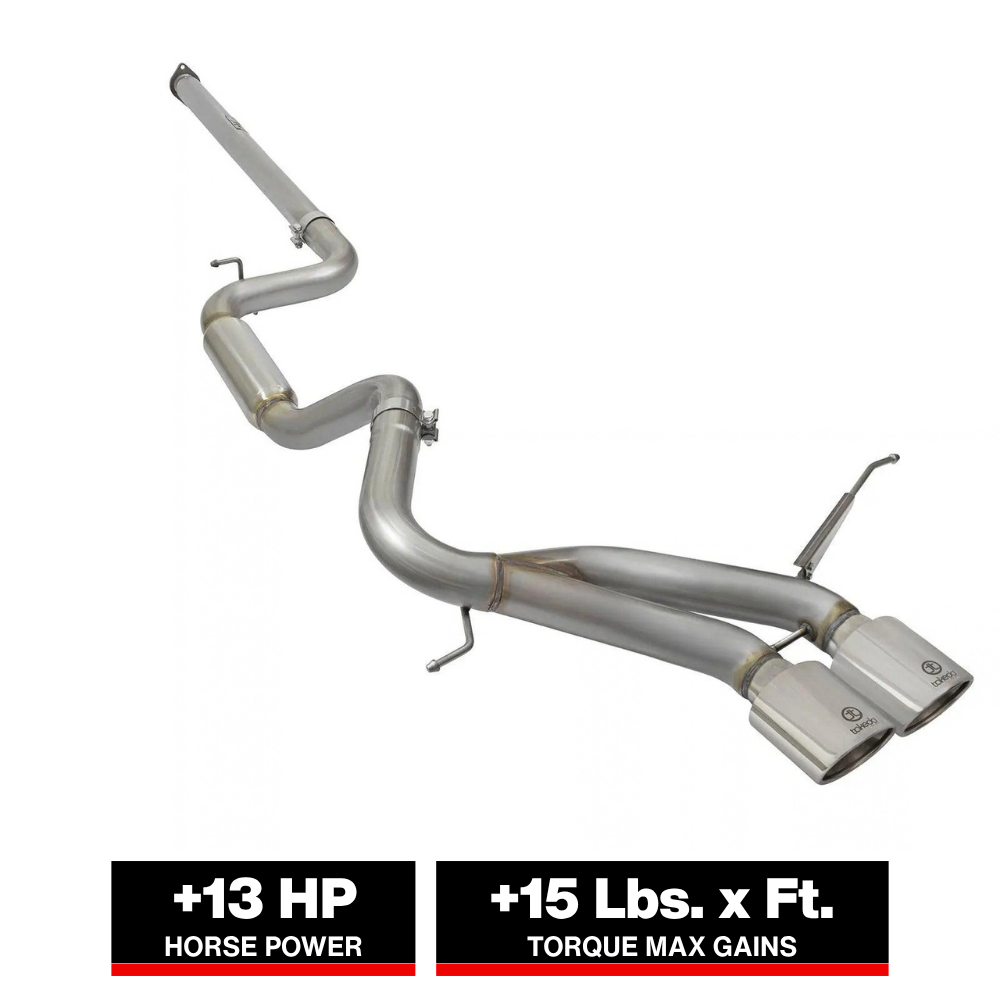 aFe Takeda 3in SS Cat-Back Exhaust | Ford Focus ST L4 2.0 (13-17) (49-33083-P)