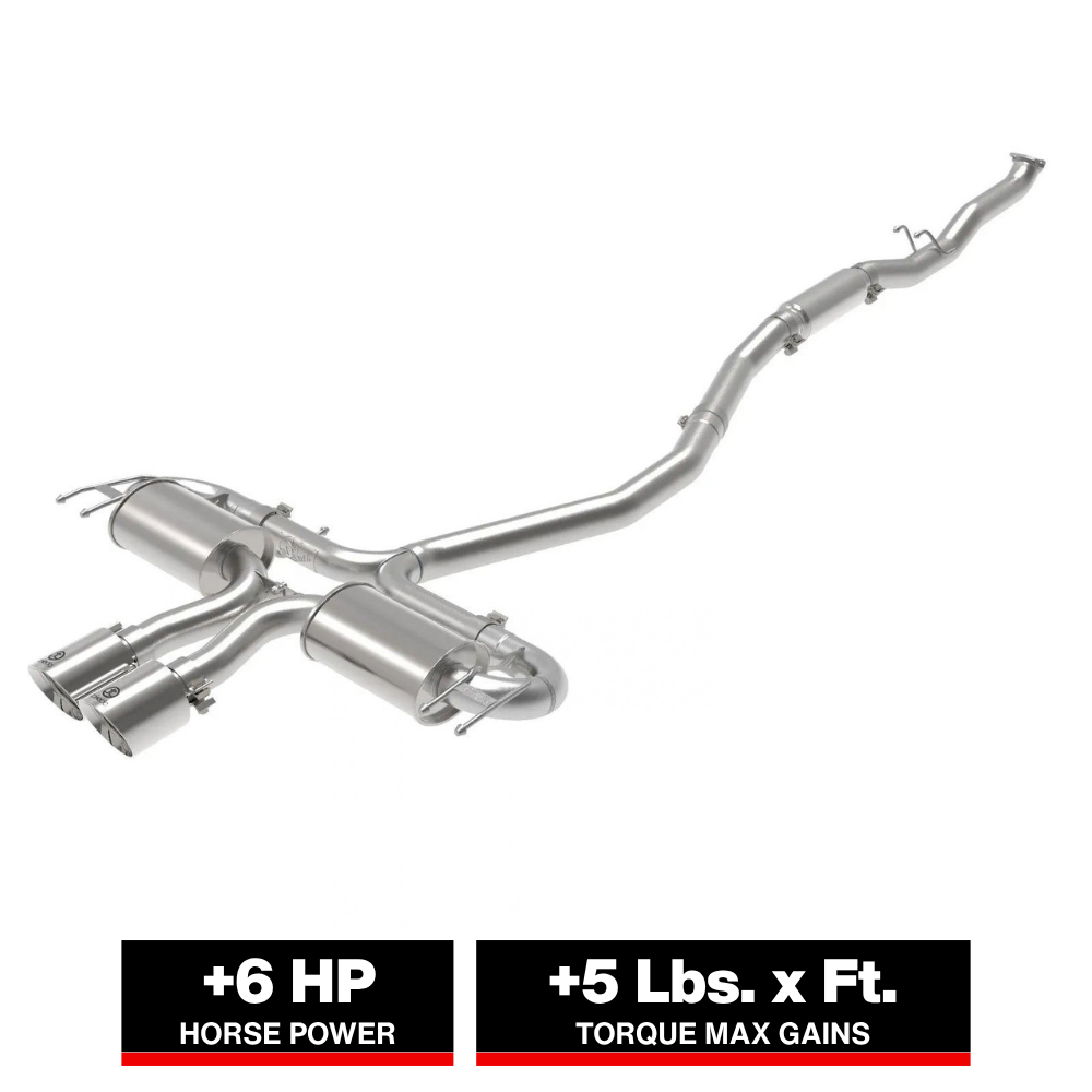 aFe Takeda 3in SS Cat-Back Exhaust | Honda Civic Sport L4 1.5L (17-21) (49-36624-P)