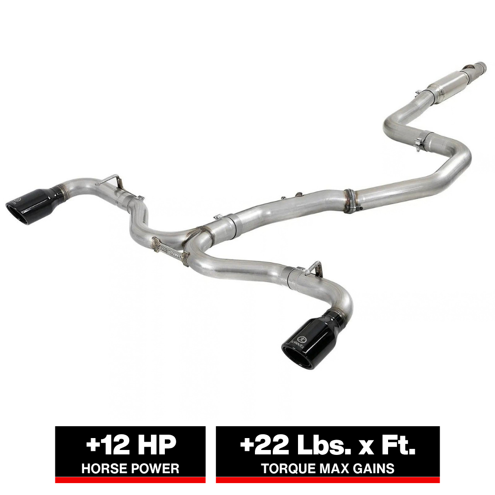 aFe Takeda 3in to 2.5in SS Cat-Back Exhaust | Hyundai Elantra GT Sport (18-20) (49-37003-1B)