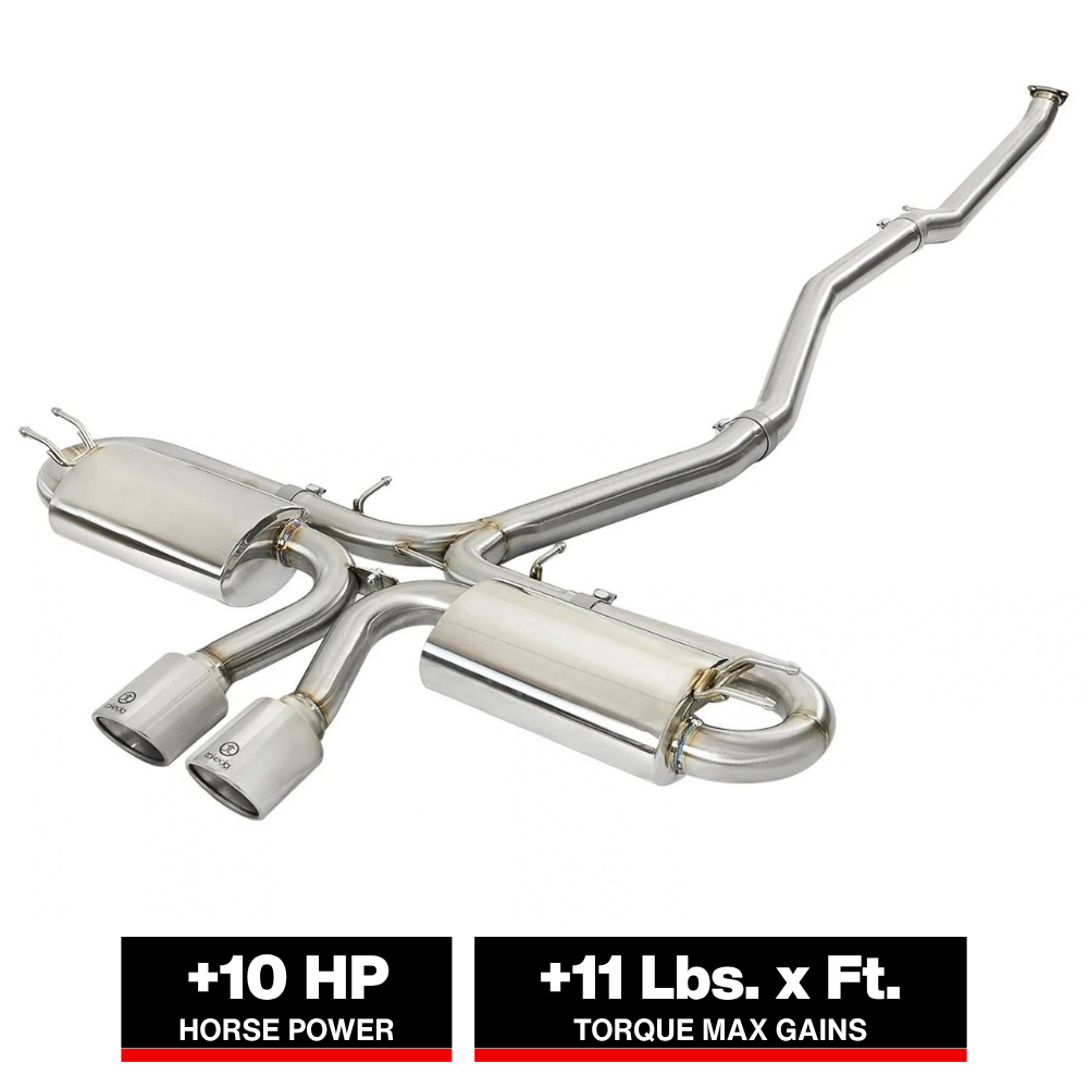 aFe Takeda 3in to 2.5in Cat-Back Exhaust | Honda Civic Si Coupe 17-21 (49-36618-L)