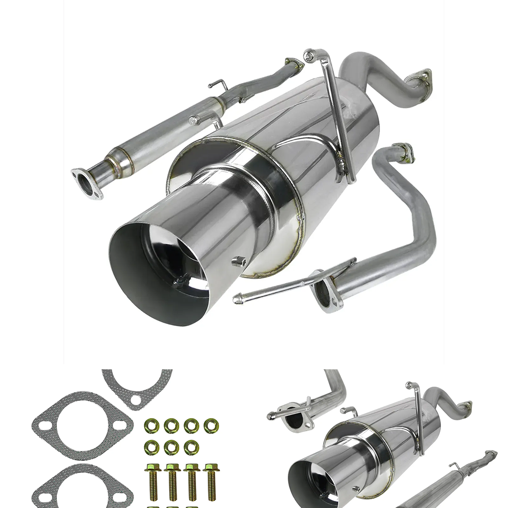 Spec-D T-304 SS N1 Catback Exhaust | Acura Integra LS/RS/GS Hatchback (94-01) (MFCAT2-INT94)