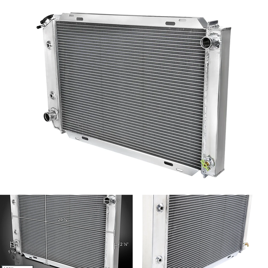 Spec-D 3-Row Aluminum Perf Radiator | Ford Mustang (79-93) (RAD3-MST79)