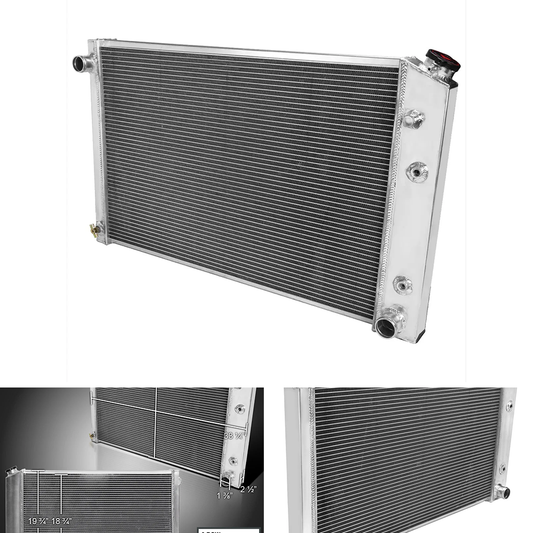 Spec-D 3-Row Aluminum Perf Radiator | Chevrolet Blazer/C/K/Suburban / GMC Jimmy (73-91) (RAD3-BLZ73)