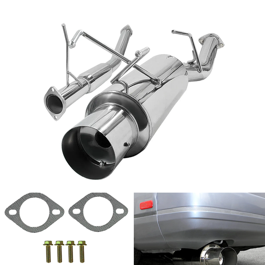 Spec-D T-304 SS N1 Style Catback Exhaust System | Nissan 240SX S13 (89-94) (MFCAT3-240SX89)
