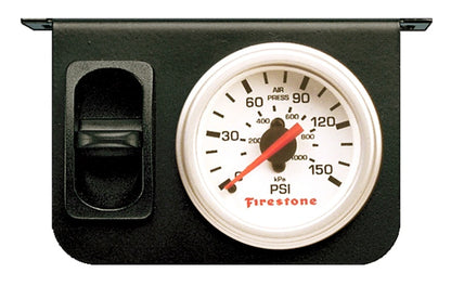 Firestone Replacement Single White Pressure Gauge for Ride-Rite 2225 2229 2196