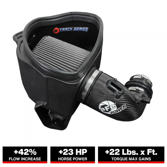 aFe 7" Carbon Fiber Track Intake w/ Pro DRY S Filter | BMW Z4 M40i G29 (57-10017D)