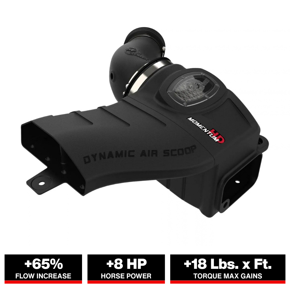 aFe Momentum HD Cold Air Intake w/ Pro Dry S Media | Ford Powerstroke 7.3L (94-97) (50-70057D)