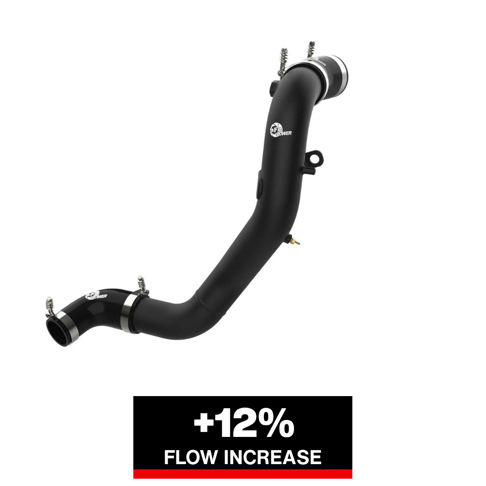 aFe BladeRunner Cold Charge Pipe Black | Kia Stinger V6-3.3L (18-22) (46-20509-B)