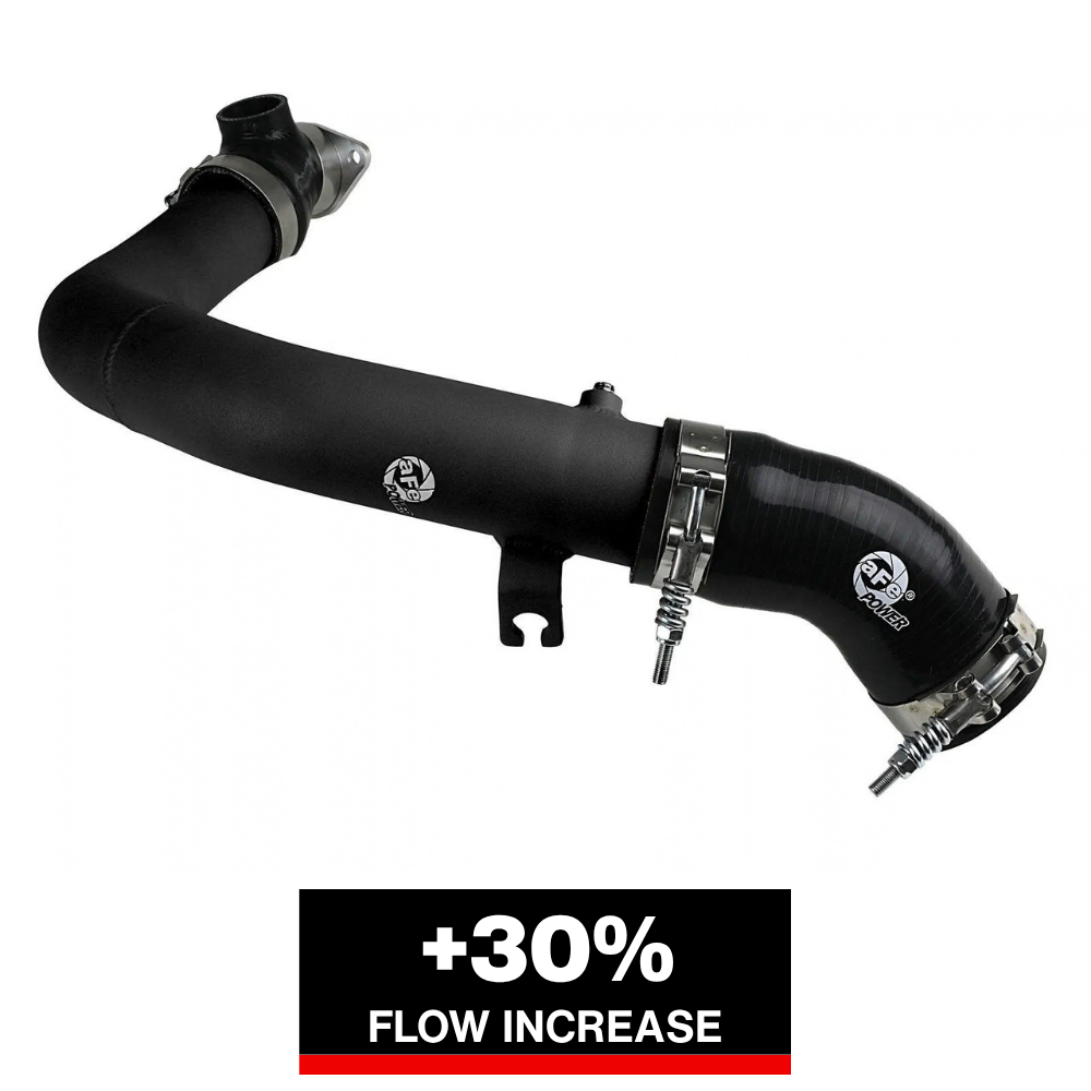 aFe 2.5in Aluminum Hot Side Charge Pipe | Subaru WRX 2.0T (15-20) (46-20378-B)