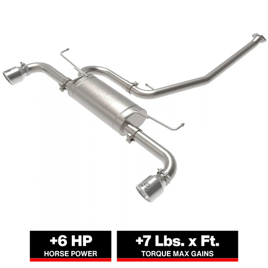 aFe 2-1/4-2-1/2 IN 304 SS Cat-Back Exhaust | Toyota RAV4 (19-21) (49-36053-P)