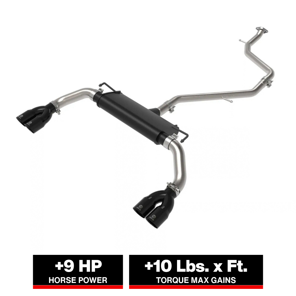aFe 2in-2.5in Cat-Back Exhaust System | Lexus UX200 Takeda (49-36054-B)