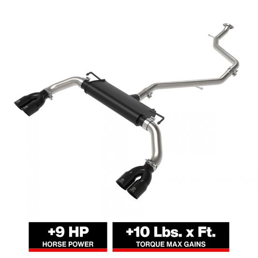 aFe 2in-2.5in Cat-Back Exhaust System | Lexus UX200 Takeda (49-36054-B)
