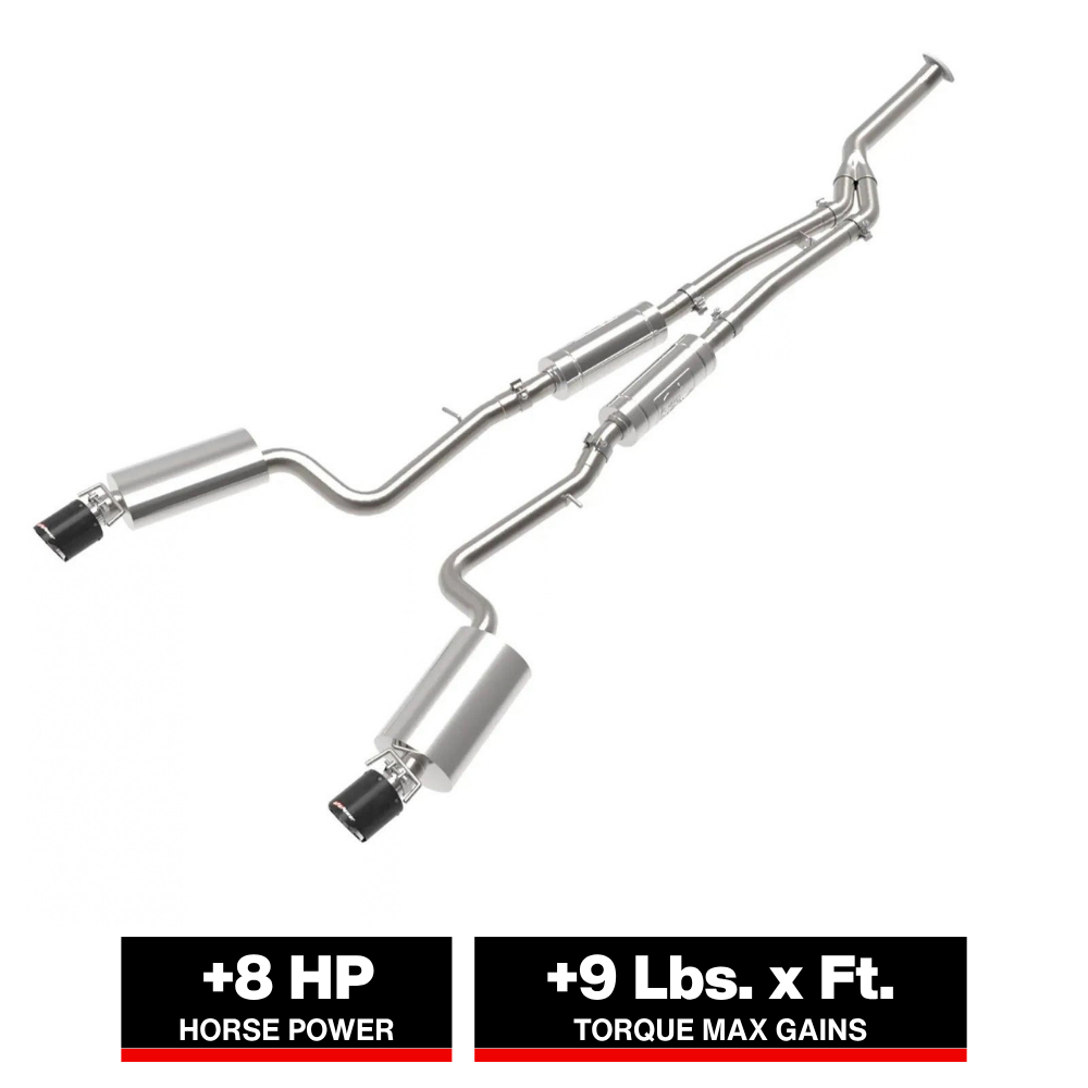 aFe Takeda 16-17 Lexus IS200t 2.5in-3in 304 SS CB Exhaust | Lexus IS200t (16-17) (49-36059-C)